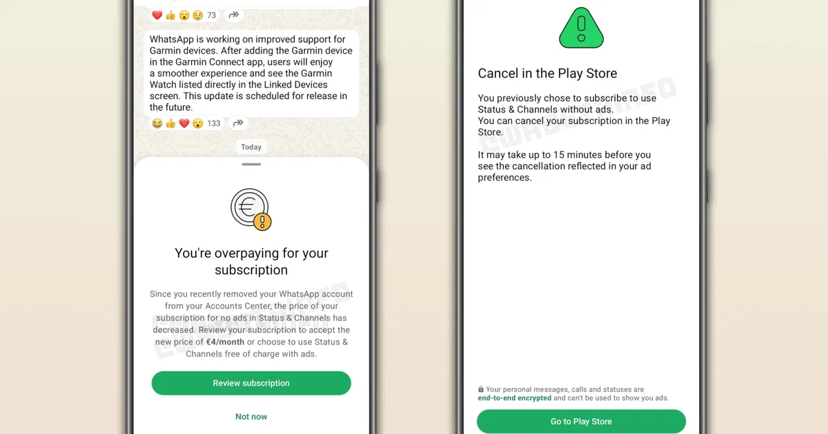 WhatsApp reklamsız aboneliğe hazırlanıyor!